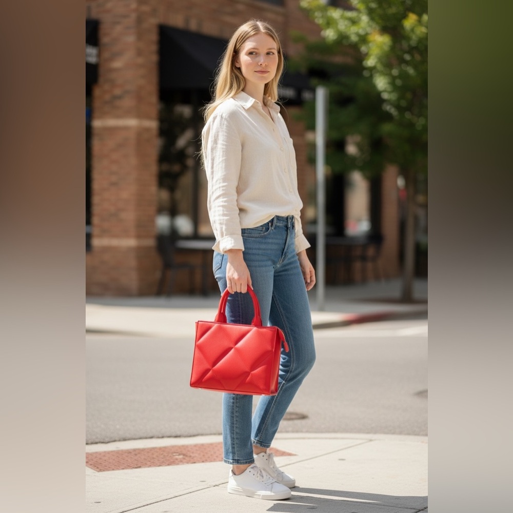 Caleesa Quilted Mini handbag